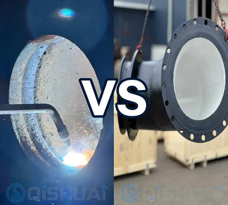 Anailís dhomhain Shandong Qishuai: Treoir Roghnúcháin do Phíopaí Forleagan Carbide Cróimiam agus Píopaí Línte Ceirmeacha Alúmana, Oiriúnach do Choinníollacha Ard-Abrasion ar fud na dTionscail go léir